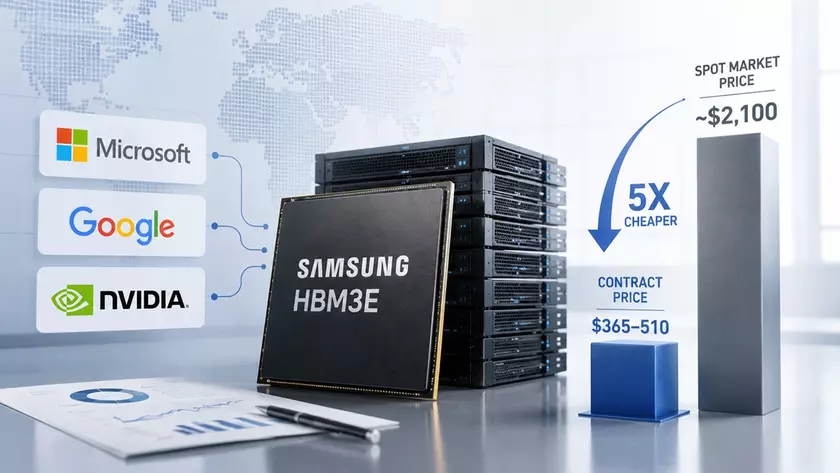 Визуализация современных чипов памяти Samsung