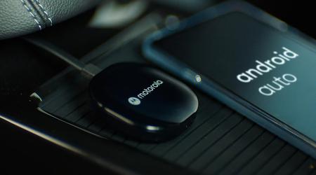 Motorola MA1 en Amazon: Dispositivo de 99 dólares que permite usar Android Auto de forma inalámbrica en el coche