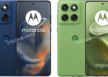 Motorola Edge 60 и Edge 60 Pro засветились на TENAA: раскрыт дизайн и характеристики