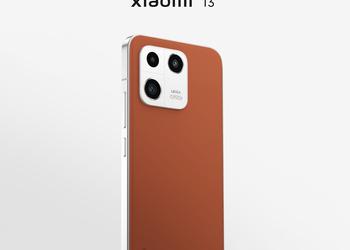 Xiaomi 13 erschien auf dem Qualitätsrendering: ein Smartphone mit einer dreifachen Leica-Kamera und einer Lederrückwand