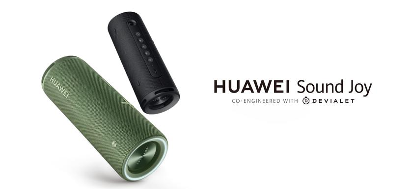 Huawei Sound Joy: беспроводная колонка с четырьмя динамиками, защитой IP67 и поддержкой быстрой зарядки на 40 Вт за 149 евро