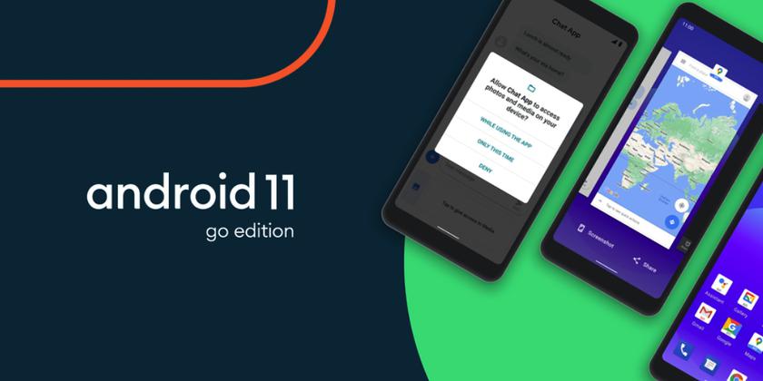 Google выпустила Android 11 Go Edition: жесты навигации, улучшенная производительность и поддержка смартфонов с 2 ГБ ОЗУ