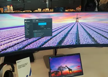 HP представила ультраширокий изогнутый 49-дюймовый монитор с выдвижной камерой и огромным набором интерфейсов