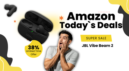 JBL Vibe Beam 2 True Wireless Earbuds – Save 38% Today