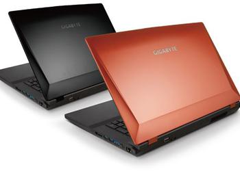 Пара игровых ноутбуков Gigabyte P27K и P25W с Intel Core i7 четвертого поколения