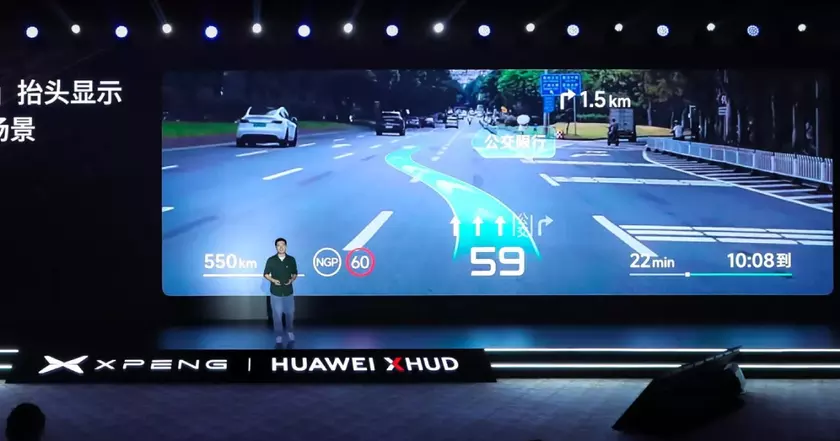 Xpeng и Huawei: Революция AR HUD технологий