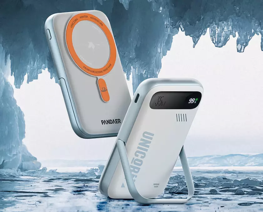 Meizu представила магнитный аккумулятор Pandaer с объёмом 10 000 мАч и мощностью 35 Вт за $27