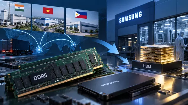 Samsung is outsourcing DDR5 to focus ...