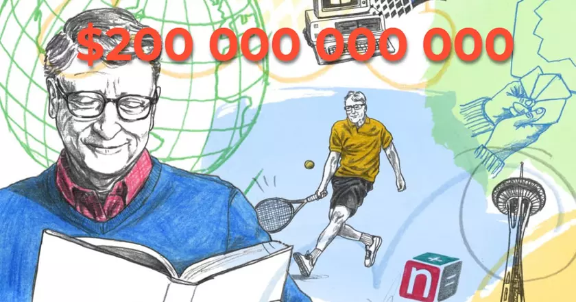 Искусство и технологии: новый коллаж с Биллом Гейтсом