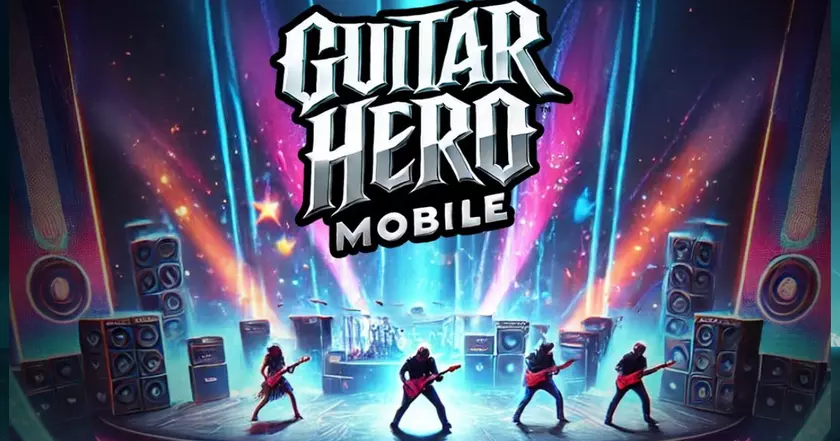 ИИ осчастливил фанатов Guitar Hero: Баннер Mobile в центре внимания
