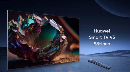 Huawei ha presentado una Smart TV V5 gigante de 98 pulgadas con Super MiniLED y HarmonyOS 4 por 5.000 dólares