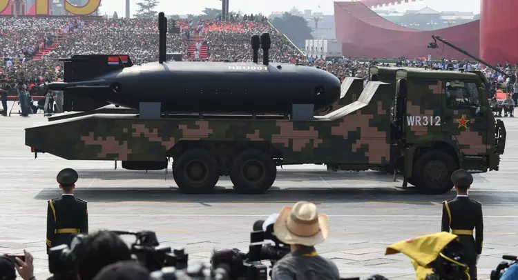 New underwater drone of unknown type ...