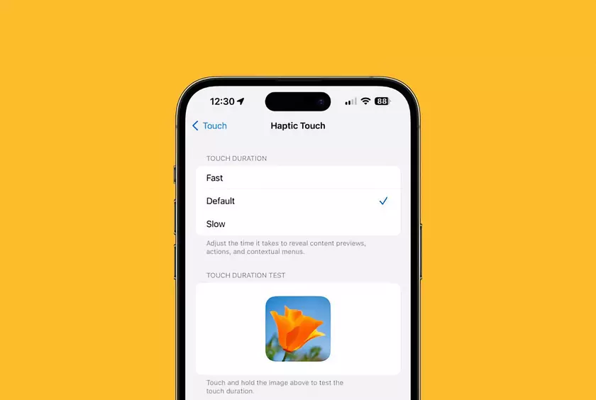Apple увеличила скорость Haptic Touch в iOS 17 Beta 2, функция теперь больше похожа на 3D Touch 