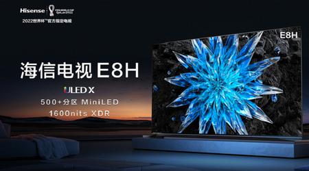 Hisense E8H - Mini-téléviseur LED avec XDR et 144 Hz à partir de 1 000 dollars