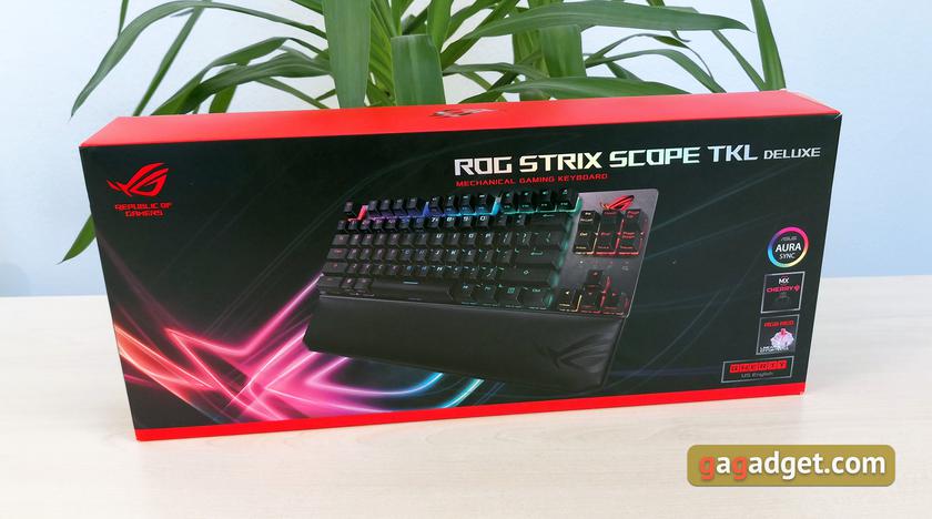 Обзор ASUS ROG Strix Scope TKL Deluxe: геймерская механическая клавиатура для ограниченного пространства-3