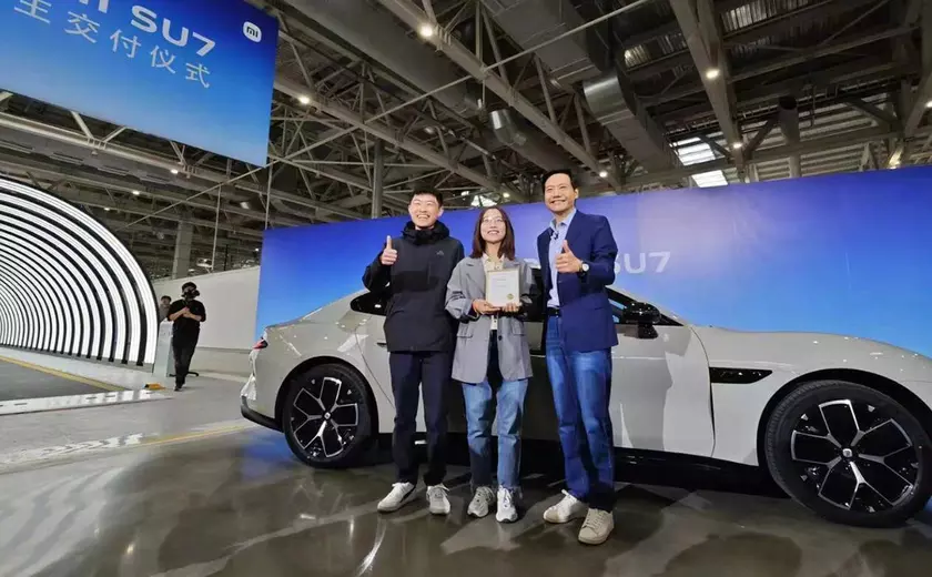 Xiaomi начинает поставки SU7, а генеральный директор Redmi может получить один в подарок