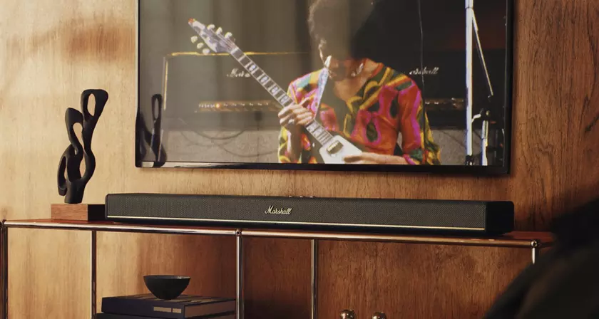 Marshall выходит на рынок саундбаров: компания представила Heston 120
