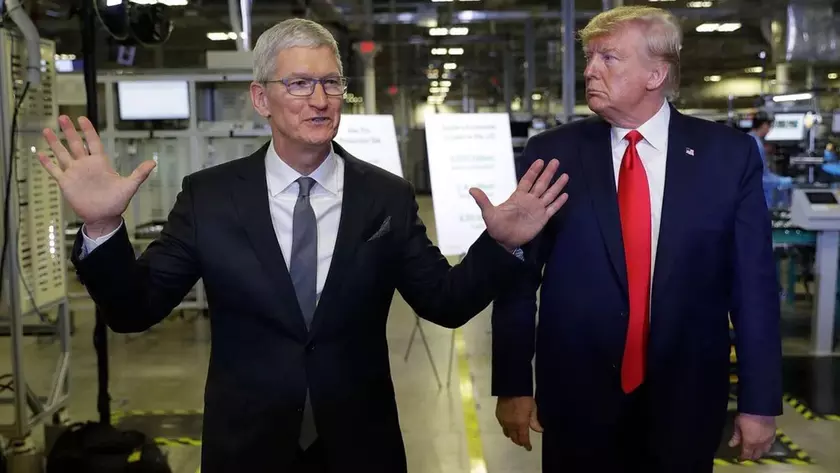 “Пошлины не при чем”: Тим Кук оправдывает Трампа и отрицает влияние его экономической политики на подорожание iPhone