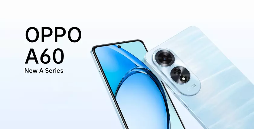 OPPO A60: LCD-дисплей на 90 Гц, чип Snapdragon 680, защита IP54 и зарядка на 45 Вт за $216