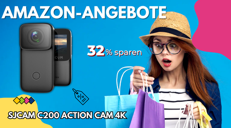 SJCAM C200 Action Cam 4K – Sparen Sie jetzt über 30 Euro!