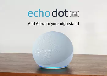 -42%: смарт-колонку Echo Dot со встроенными часами и Alexa можно купить на Amazon по акционной цене