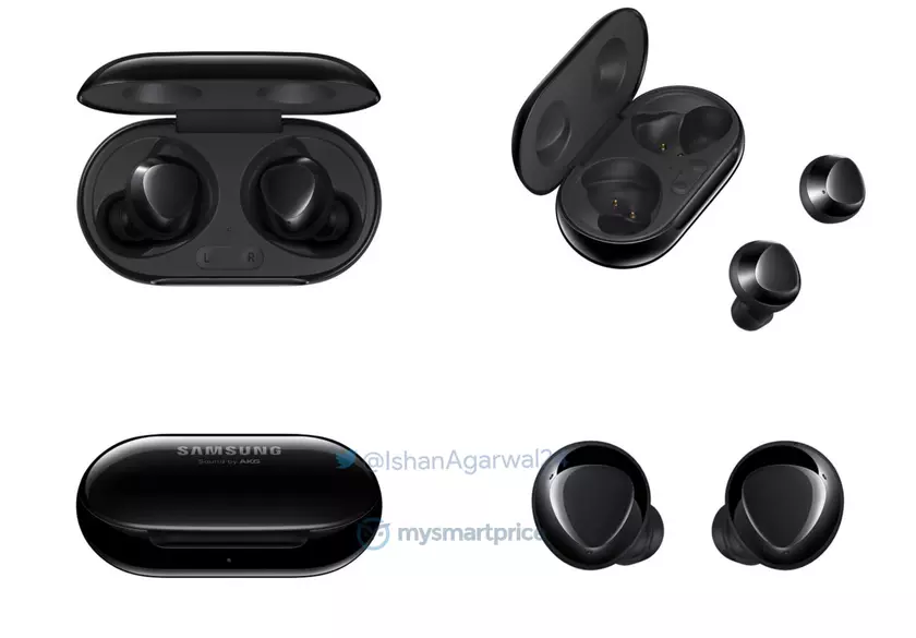 Samsung Galaxy Buds+ появились на новых рендерах в трёх расцветках