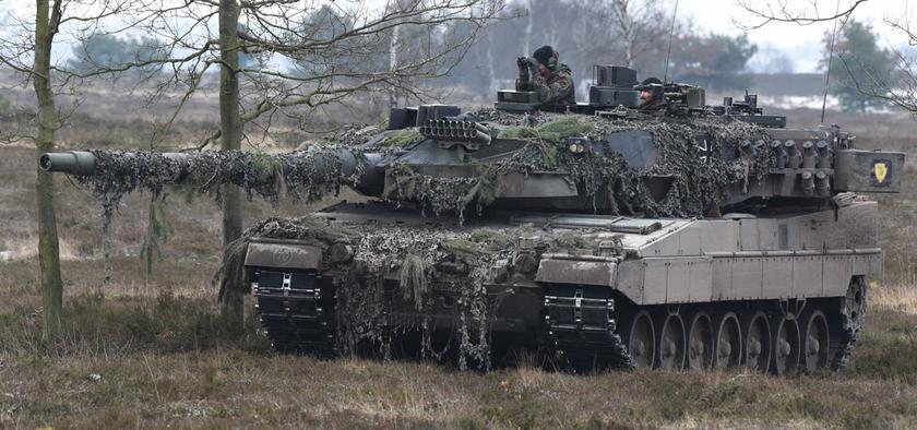 Ukrainisches Militär feuert erstmals Leopard 2-Panzer ab
