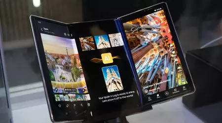 Galaxy TriFold: interface details and first animated footage from renowned blogger TechHighest