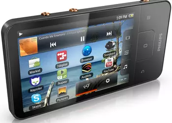Philips GoGear Connect 3: 3.2-дюймовый медиаплеер на Android 2.3