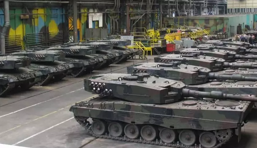 Германия не будет строить в Польше танкоремонтный завод для Leopard 2 Вооружённых Сил Украины