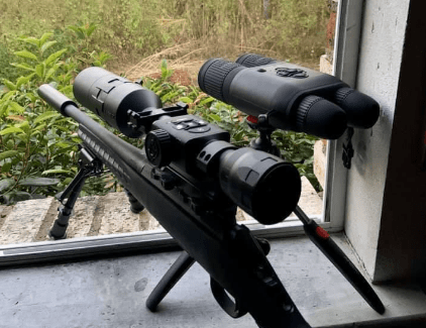 ATN BINOX 4K binoculars with rangefinder