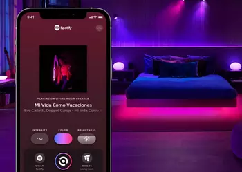 Освещение Philips Hue теперь может напрямую синхронизироваться со Spotify