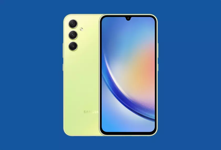 Samsung Galaxy A34 5G: AMOLED-дисплей на 120 Гц, чип MediaTek Dimensity 1080 и тройная камера на 48 МП за 389 евро