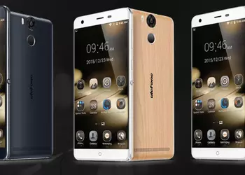 Ulefone Power: смартфон с 6050 мАч батареей и деревянным задником за $180