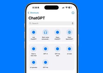 OpenAI добавляет опцию SearchGPT в программу Apple Shortcuts
