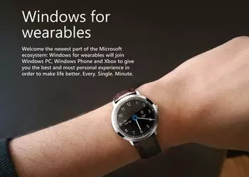 Красивый концепт «умных» круглых часов Microsoft