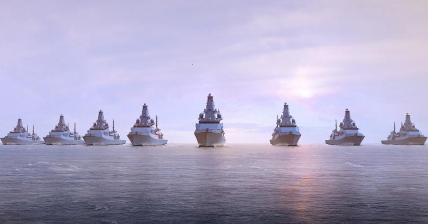 BAE Systems erhält den Auftrag zum Bau von fünf Fregatten des Typs 26 für die britische Marine im Wert von 4,2 Mrd. £