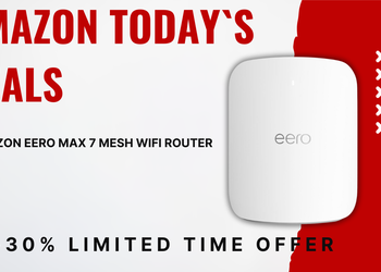 Amazon eero Max 7 Mesh WiFi Router – Score $180 Savings on Latest Model!