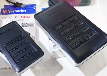 IFA 2018: быстрые и защищённые накопители Verbatim своими глазами