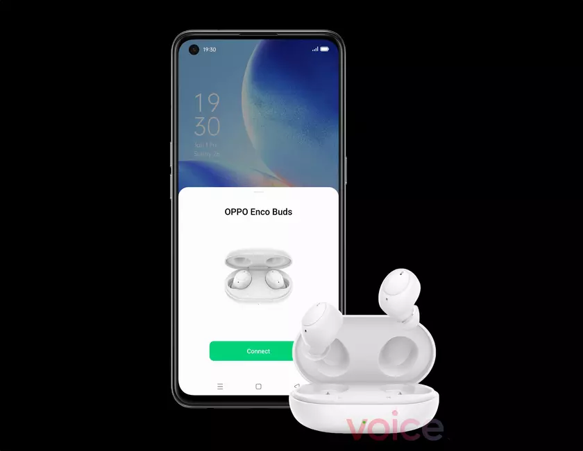 OPPO готовит к выходу Enco Buds: TWS-наушники с дизайном, как у Samsung Galaxy Buds+