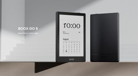 Onyx Boox Go 6: een e-book met een 6-inch E Ink-scherm en Android aan boord voor $149