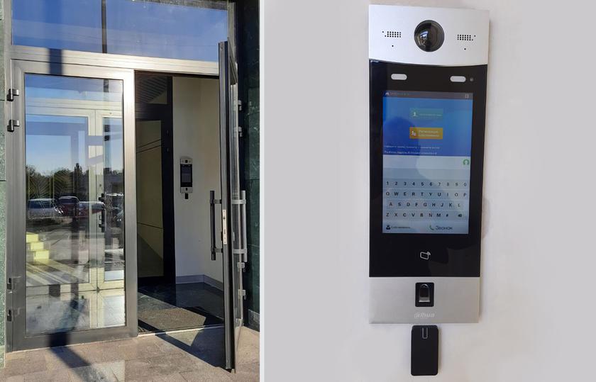 In Kyiv, a house with a intercom appeared, which supports Face ID, Touch ID and AJAX security system