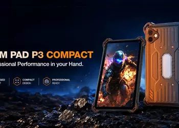 AGM Pad P3 Compact: бронированный планшет с фонариком и экраном 120 Гц