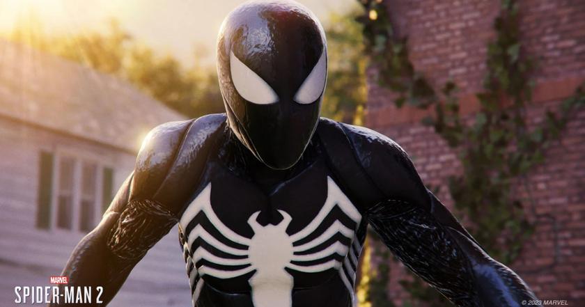 Insomniac Games представила постеры еще двух персонажей Marvel's Spider-Man 2: Крейвена-Охотника и Человека-Паука в симбиотическом костюме