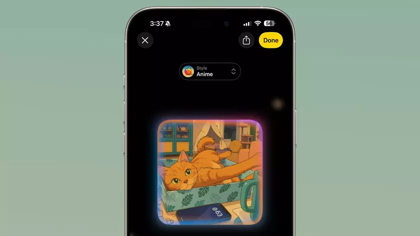 iOS 26: Как ChatGPT превращает фото в аниме-искусство