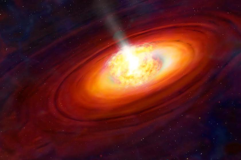 Naukowcy odkryli masywną protogwiazdę na niespotykanym etapie formowania, która może pomóc w rozwiązaniu jednej z tajemnic naszego wszechświata