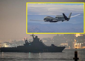 Израильский корабль в сопровождении американского стратегического дрона RQ-4 Global Hawk и противолодочного самолёта P-8 Poseidon прорвал российскую блокаду в Чёрном море