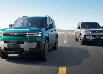 BYD Ti 7: Китайская «кирпичина» на 402 силы, что заставит нервничать владельцев Defender