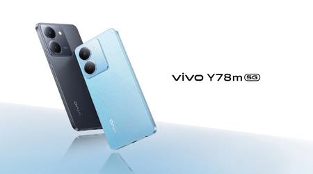 vivo Y78m: 120 Hz-skjerm, MediaTek Dimensity 7020-brikke og 50 MP-kamera til 275 USD