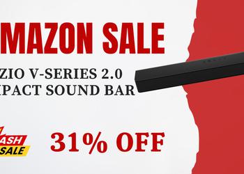 VIZIO V-Series 2.0 Compact Sound Bar - Now $24 Limited Discount!